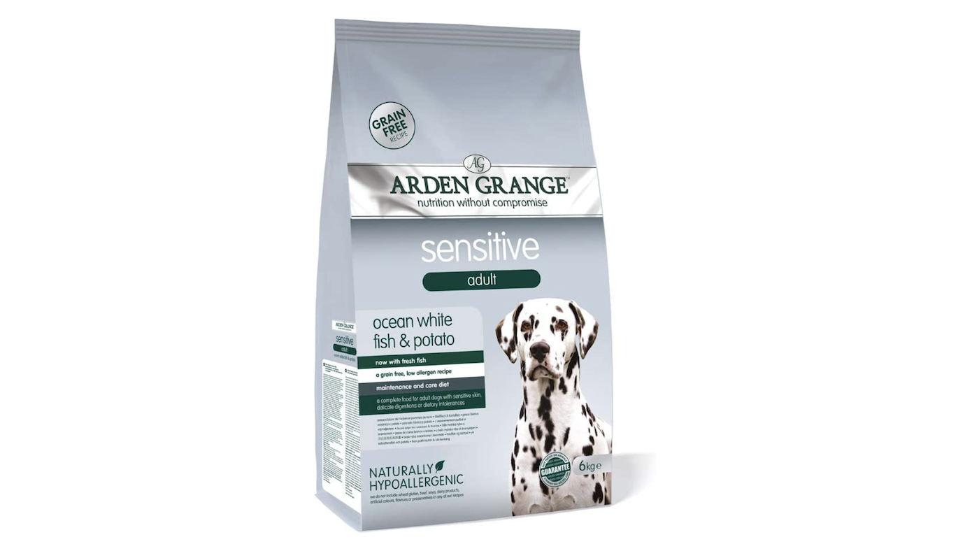 Sack of Arden Grange Sensitive Dog Food