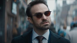 Matt Murdock (Charlie Cox) looks ahead in Daredevil: Born Again