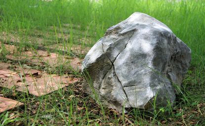 Limestone In Garden Landscape