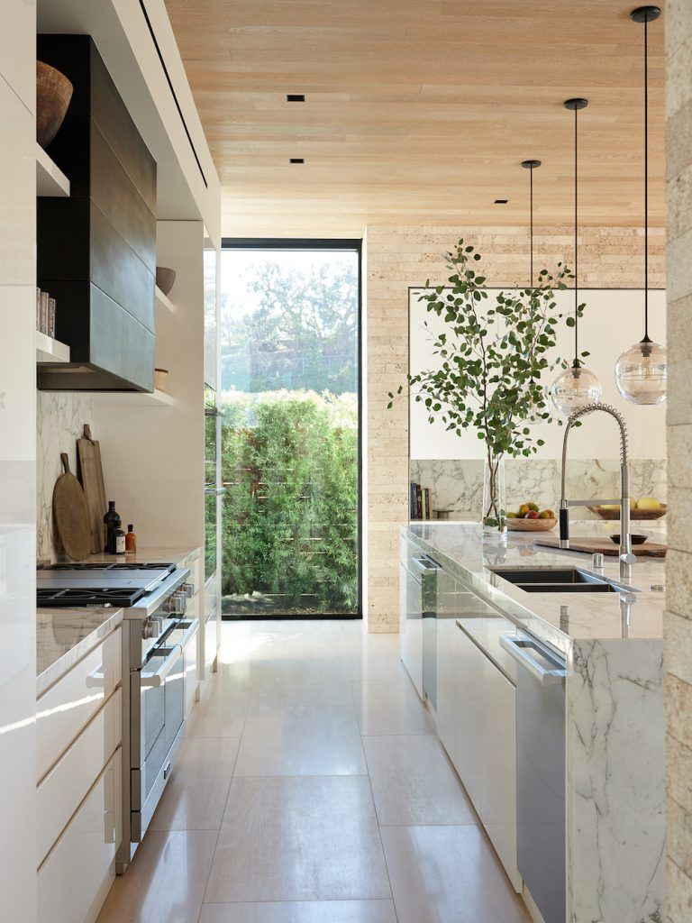 how to bring the outdoors in with a tall window