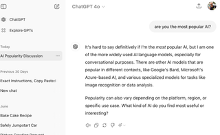 AI popularity