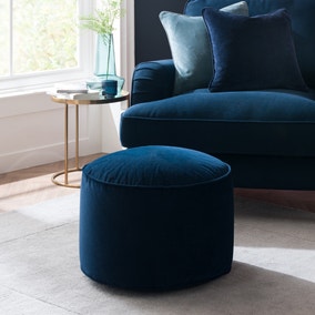 Eliza Velvet Pouffe