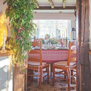 grade ll listed suffolk cottage dining room