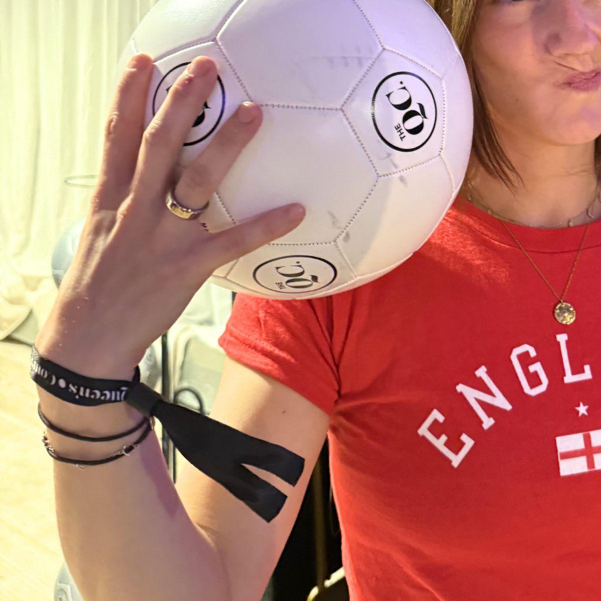 Senior Health Editor Ally Head's Oura Ring 5 Review: Testing during the England vs Argentina match