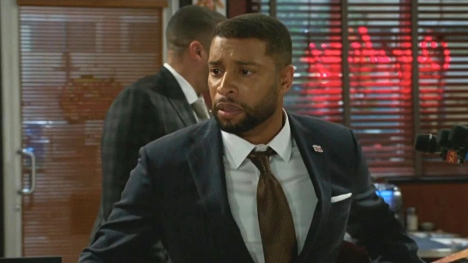 Brandon Claybon as Martin upset in Beyond the Gates
