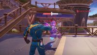 A screenshot from a video of Marvel Rivals, demonstrating Razer's "Perfect 180" mouse enhancement feature