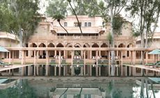 Amanbagh sits within the grounds of the former campsite for royal tiger hunts. 