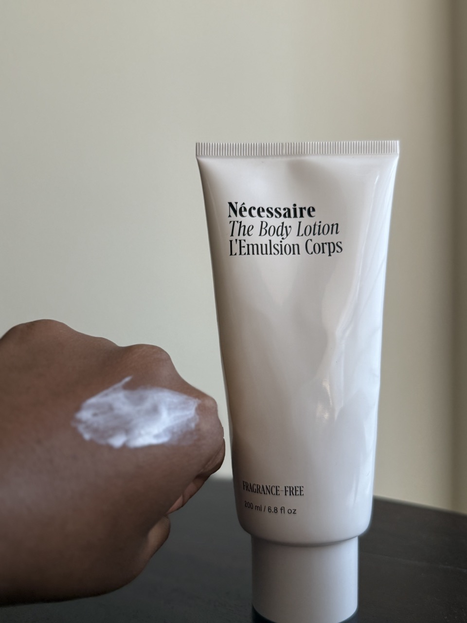 Associate Beauty Editor Maya Thomas tests N&amp;eacute;cessaire&#039;s The Body Lotion