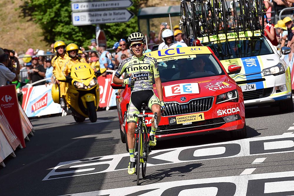 Rafal Majka (Tinkoff-Saxo) wins stage 11