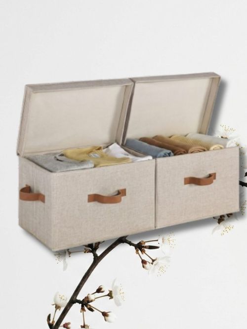 Fabric Storage Boxes 2-Pack