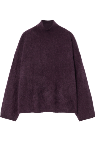 COS Brushed-Cashmere Turtleneck Sweater