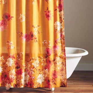 Zosia Organic Cotton Shower Curtain
