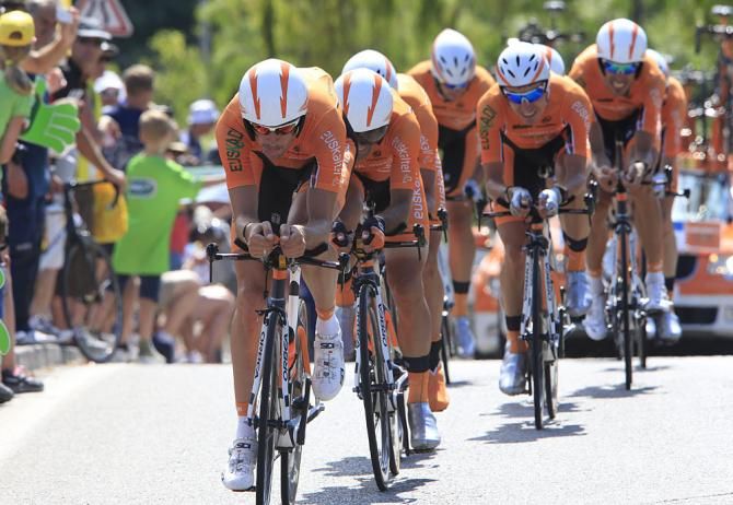 Euskaltel-Euskadi in action