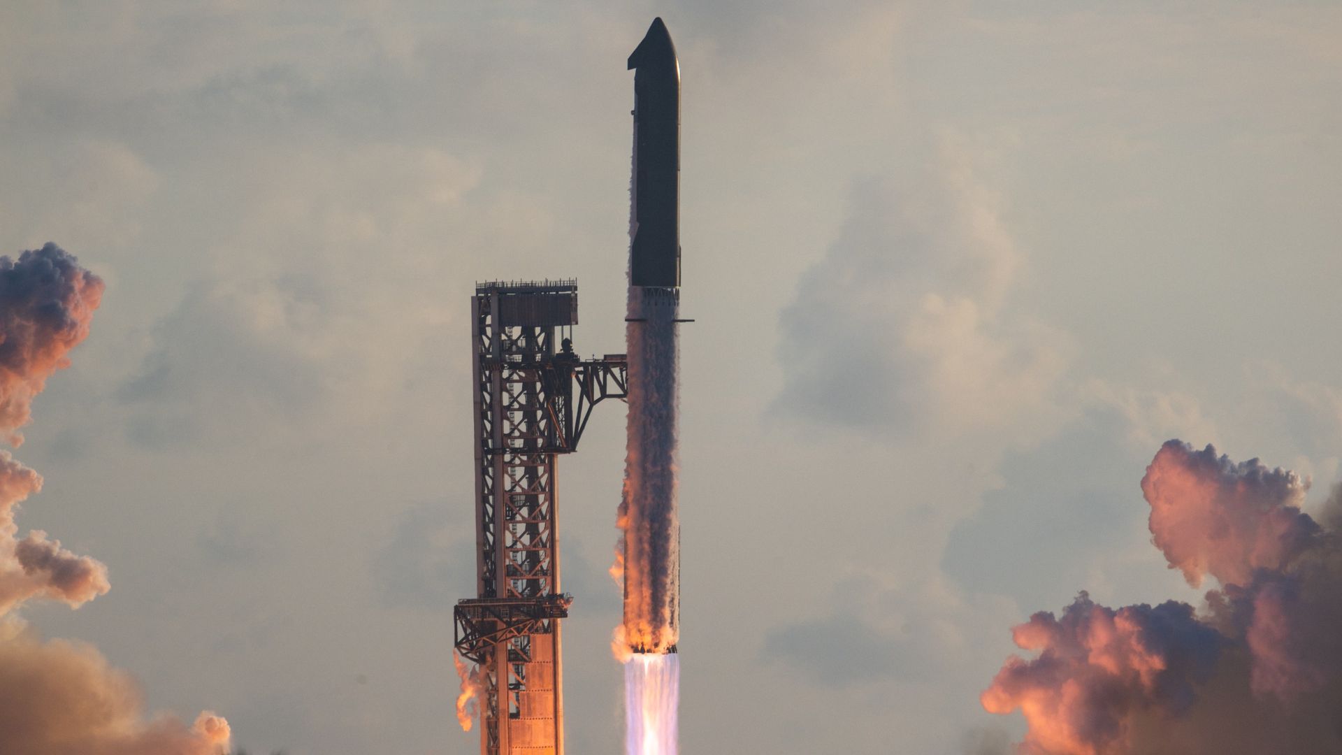 SpaceX's Starship reaches orbit for the first time, then returns early and explodes