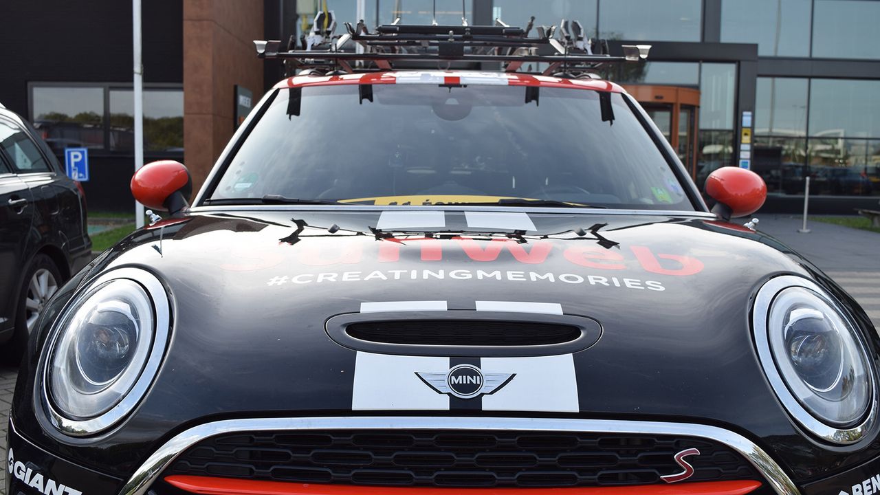 Team Sunweb have one of the more unique team cars in the WorldTour peloton