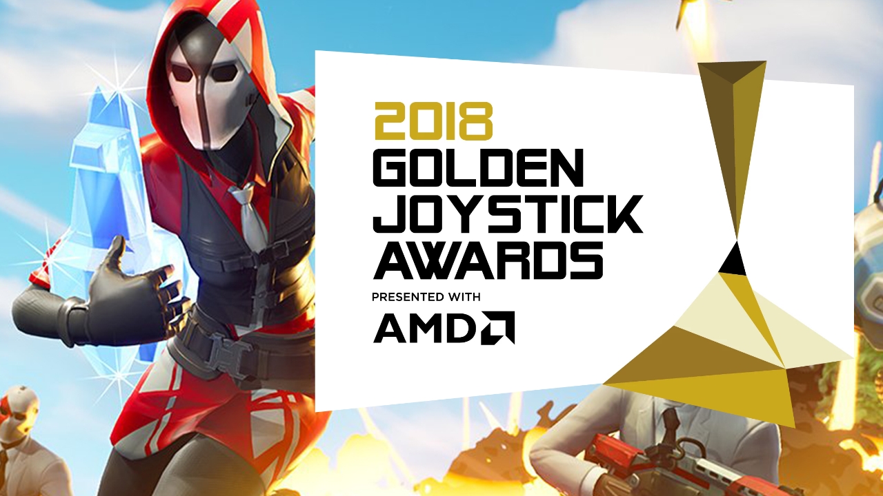 Golden Joystick Awards 2018 Winners God Of War Wins Big But - golden joystick awards 2018 winners god of war wins big but fortnite gets victory royale gamesradar