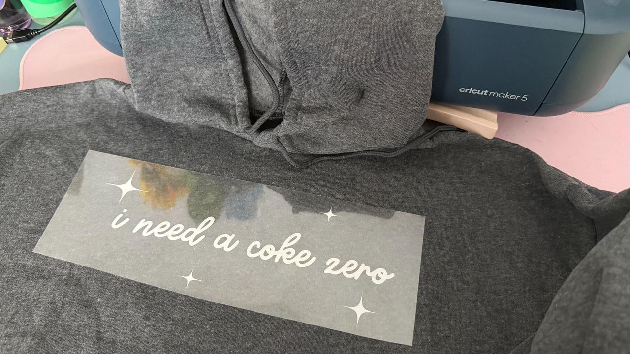 Person using Cricut Maker 5