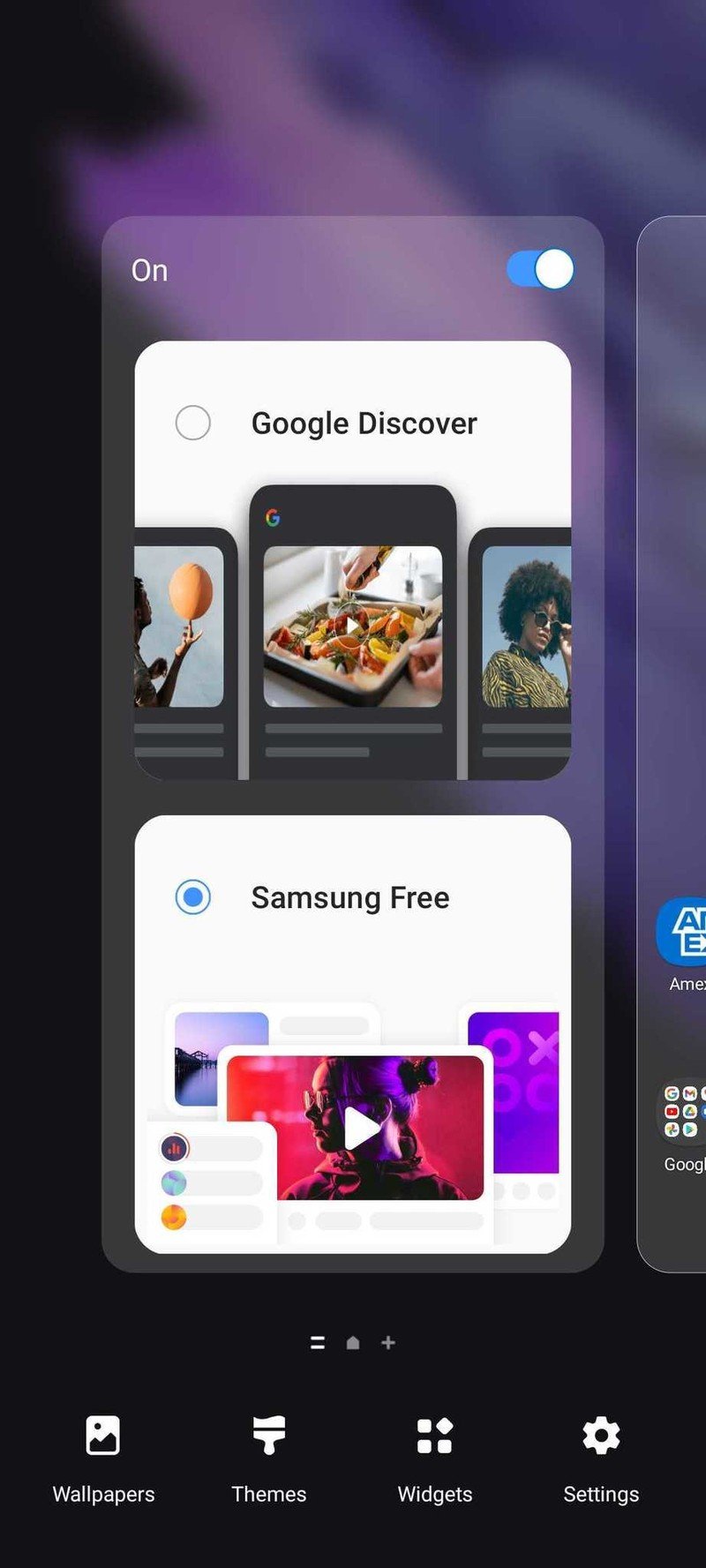 Samsung Free Google Discover How To Switch Step 2