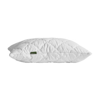 A white wool pillow