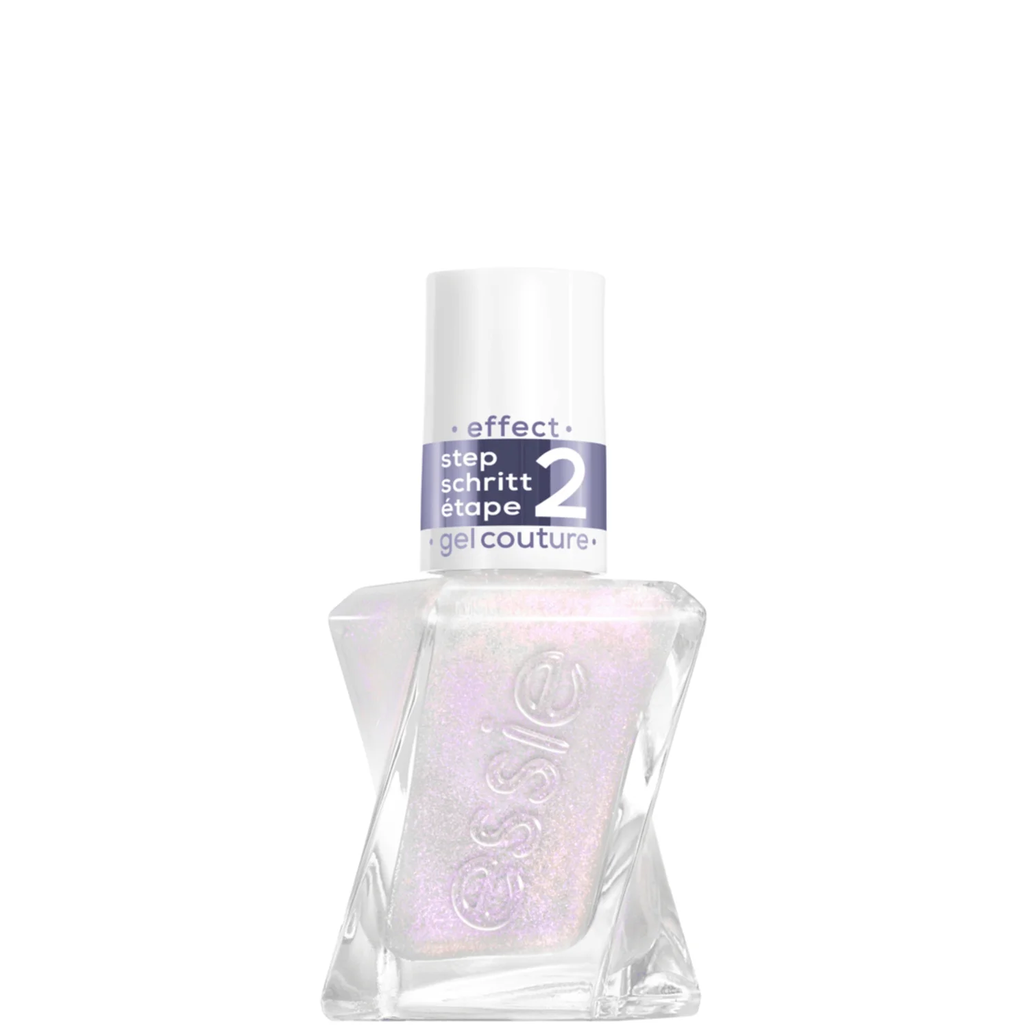 Essie Gel Couture Gel- Metallic Glaze Top Coats - 563 Blushed Metal