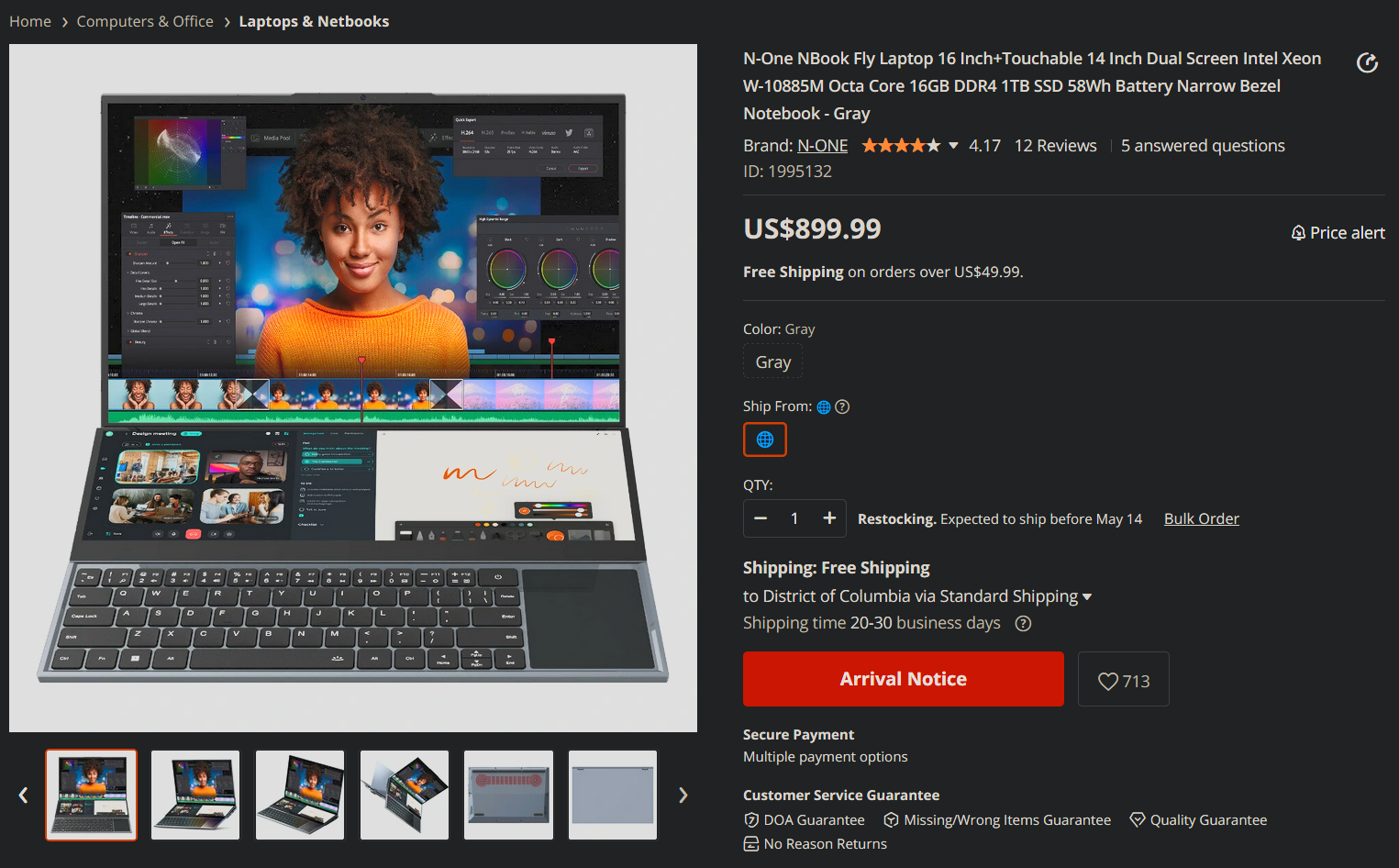 NBook Fly on Banggood