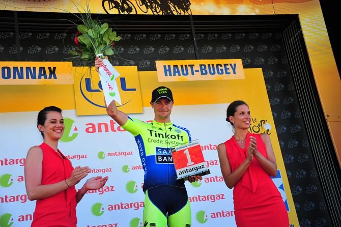 Nicolas Roche (Tinkoff-Saxo) was voted most aggressive rider on stage 11 of the Tour de France