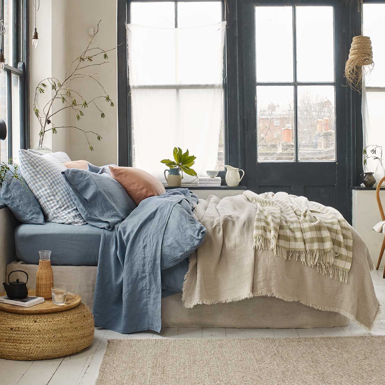 These are the simplest ways to elevate your bed and make it look more