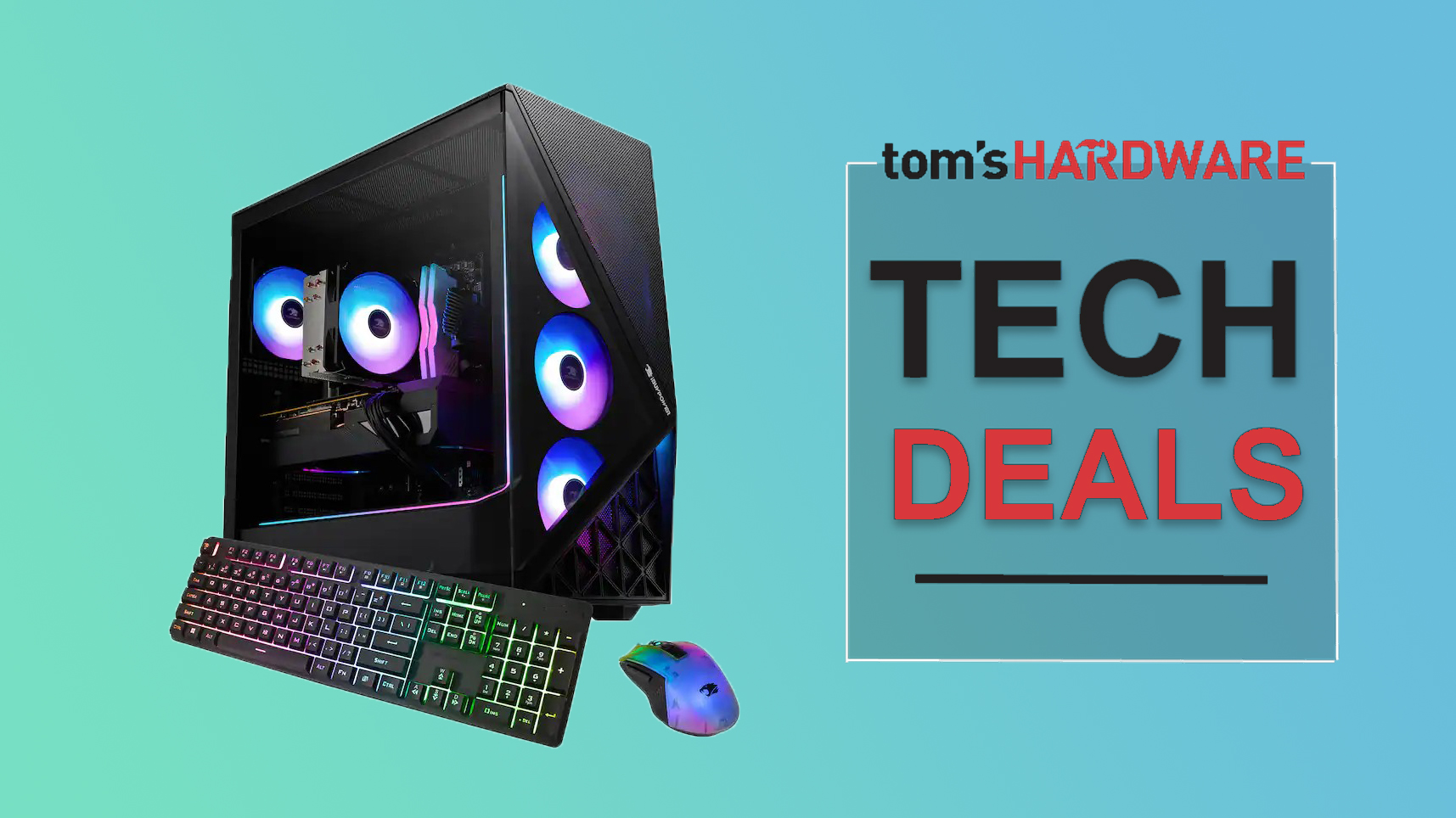 Deals post feature image for the iBuyPower Slate Mesh Gaming PC