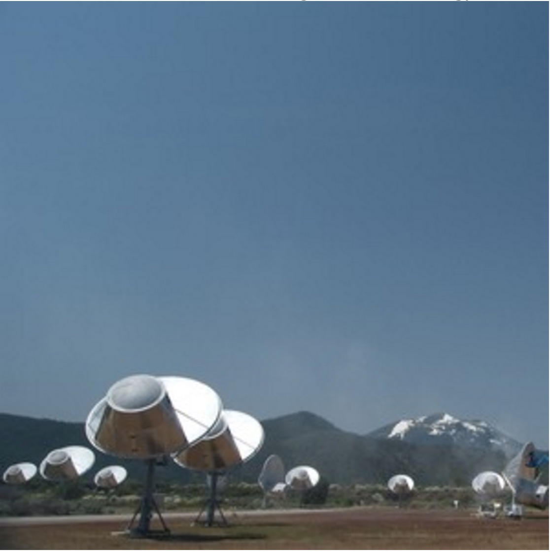 Seti Institute&#039;s Allen Telescope Array in California