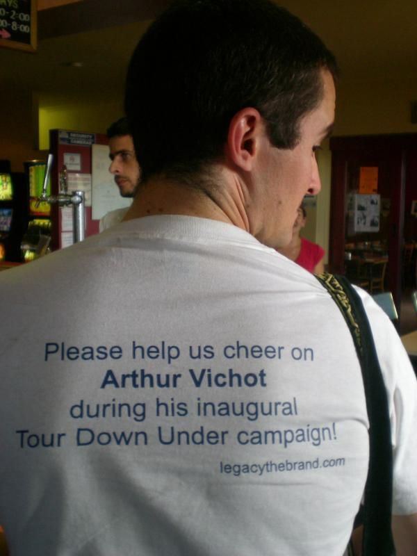 The message for the Arthur Vichot fan club to grow is clear.