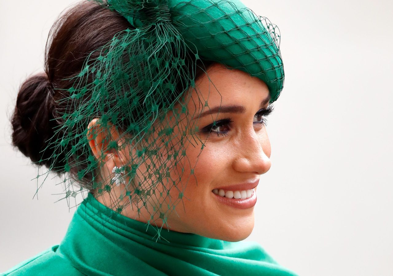 LONDON, UNITED KINGDOM - MARCH 09: (EMBARGOED FOR PUBLICATION IN UK NEWSPAPERS UNTIL 24 HOURS AFTER CREATE DATE AND TIME) Meghan, Duchess of Sussex attends the Commonwealth Day Service 2020 at Westminster Abbey on March 9, 2020 in London, England. The Commonwealth represents 2.4 billion people and 54 countries, working in collaboration towards shared economic, environmental, social and democratic goals. (Photo by Max Mumby/Indigo/Getty Images)