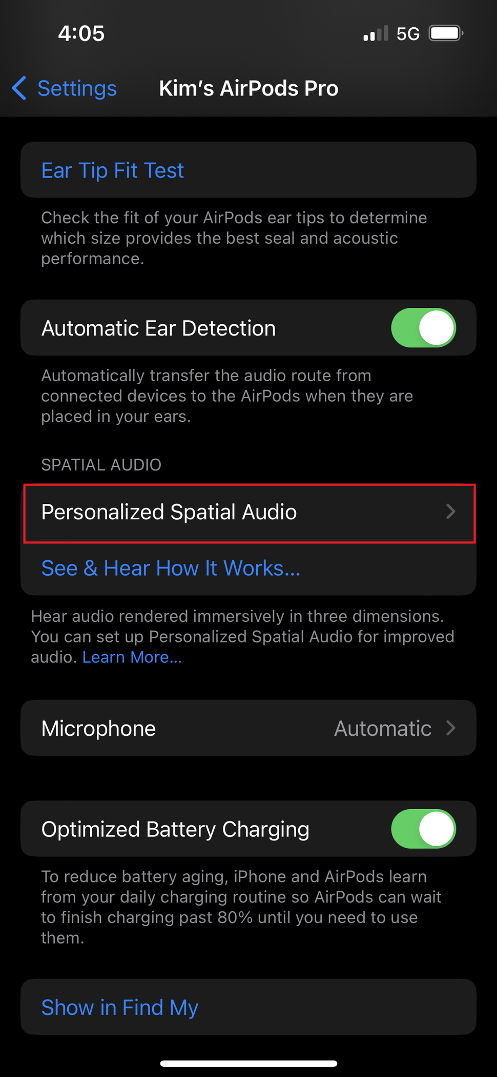 iOS 16: How to turn on personalized spatial audio on iPhone | Laptop Mag