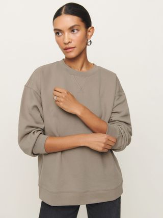 Drew Vintage Oversized Crewneck Sweatshirt