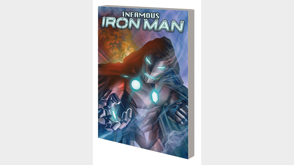 Infamous Iron Man by Bendis and Maleev TPB cover art