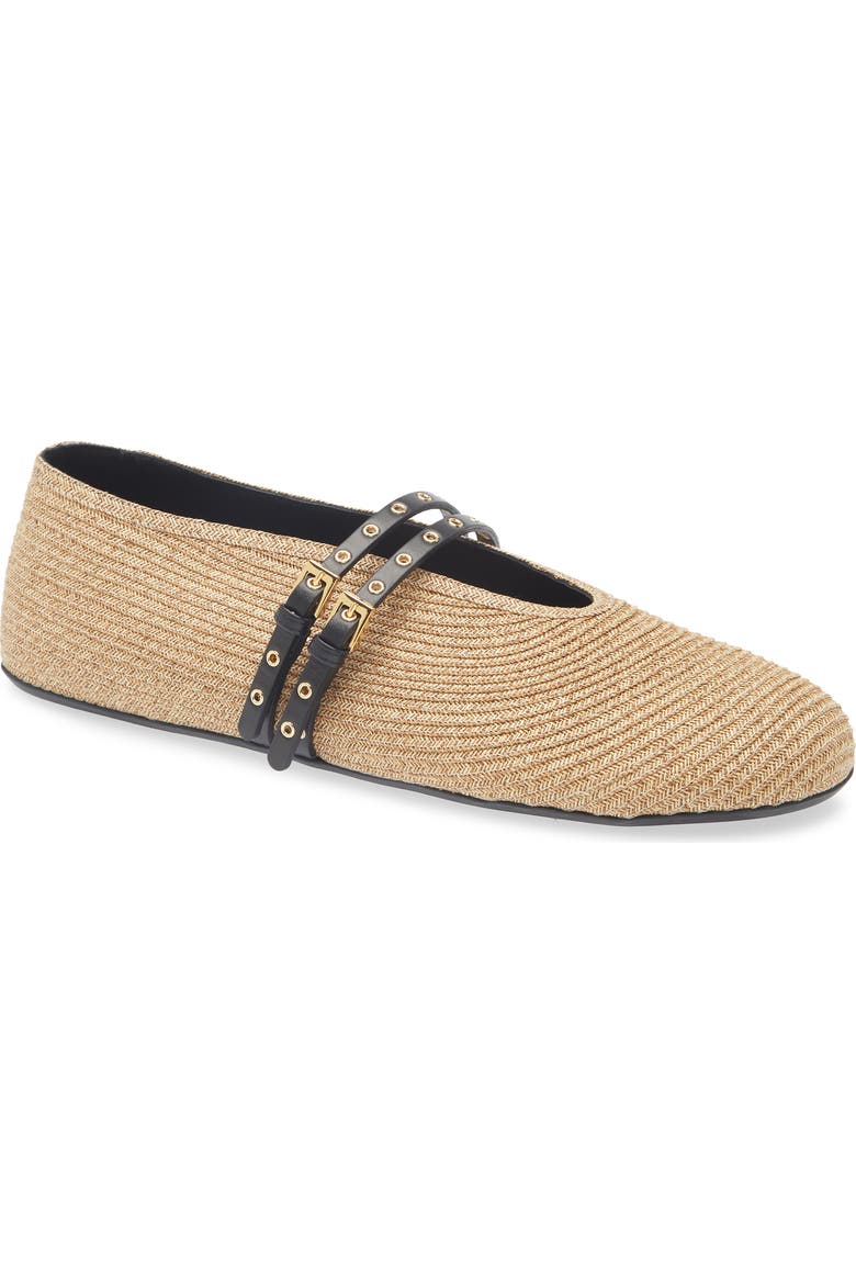 Raffia Ballerina Flat