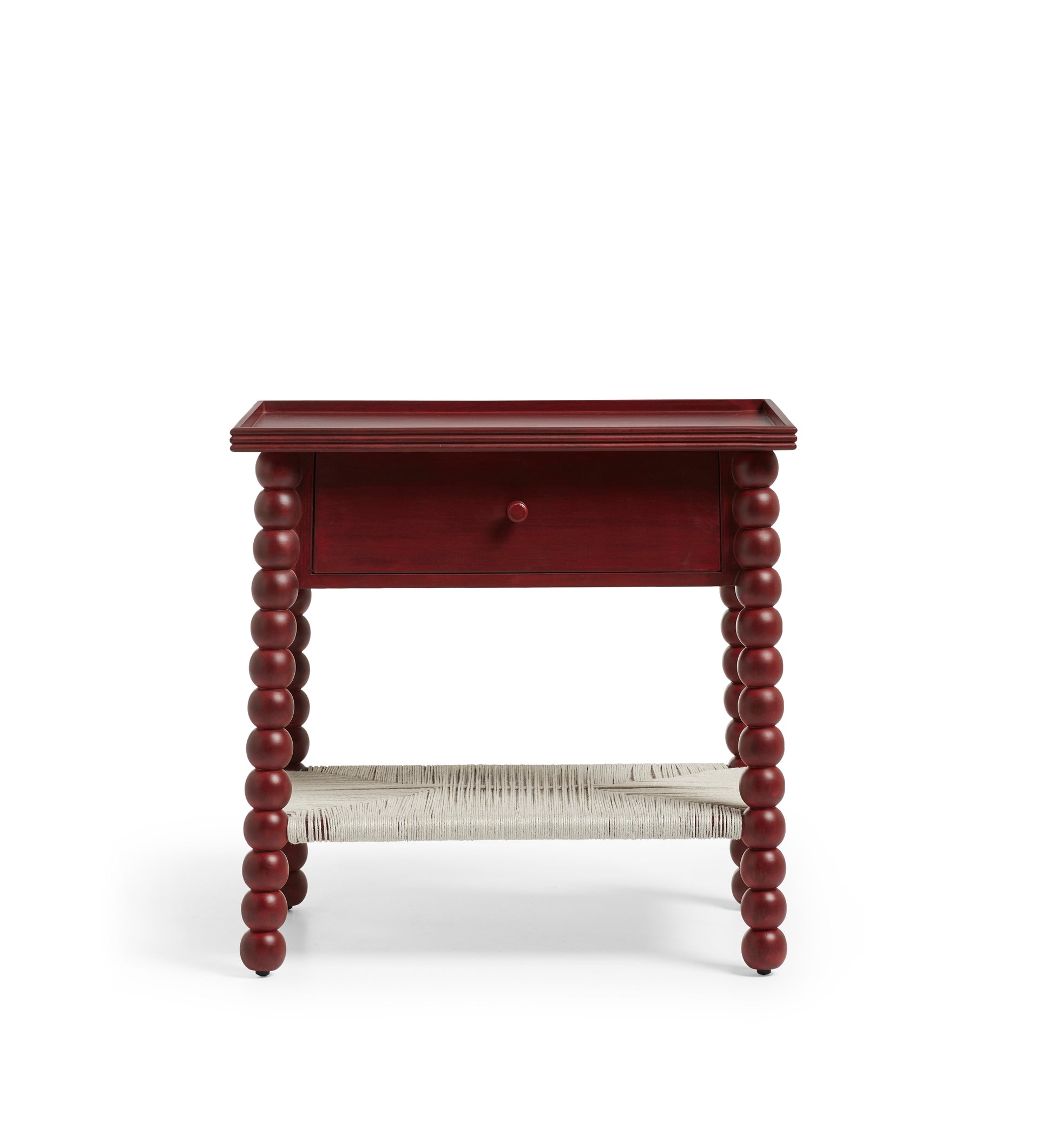 Flectus Side Table - Brushed Red