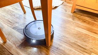 iRobot Roomba Combo j5+ on floor