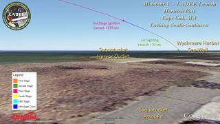Potential View of LADEE Launch from Cape Cod
