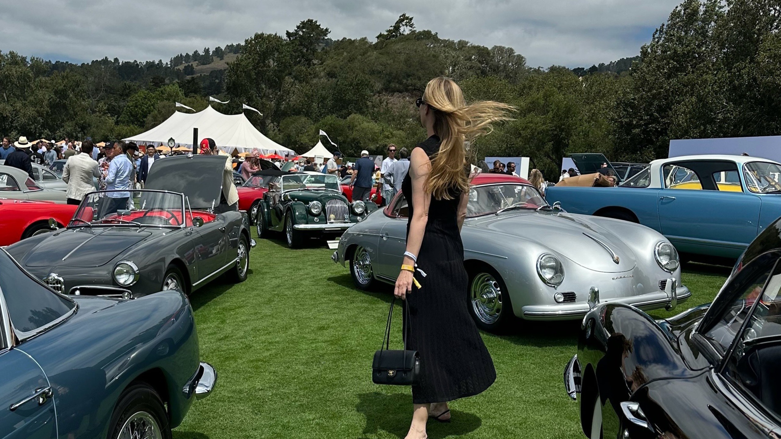 WWW editor attending Monterey Car Week.