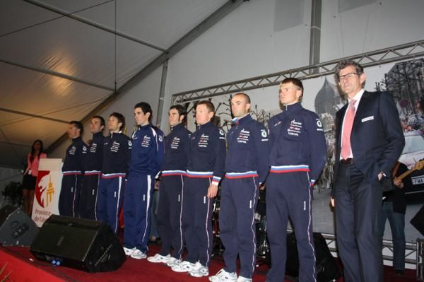 The Katusha team
