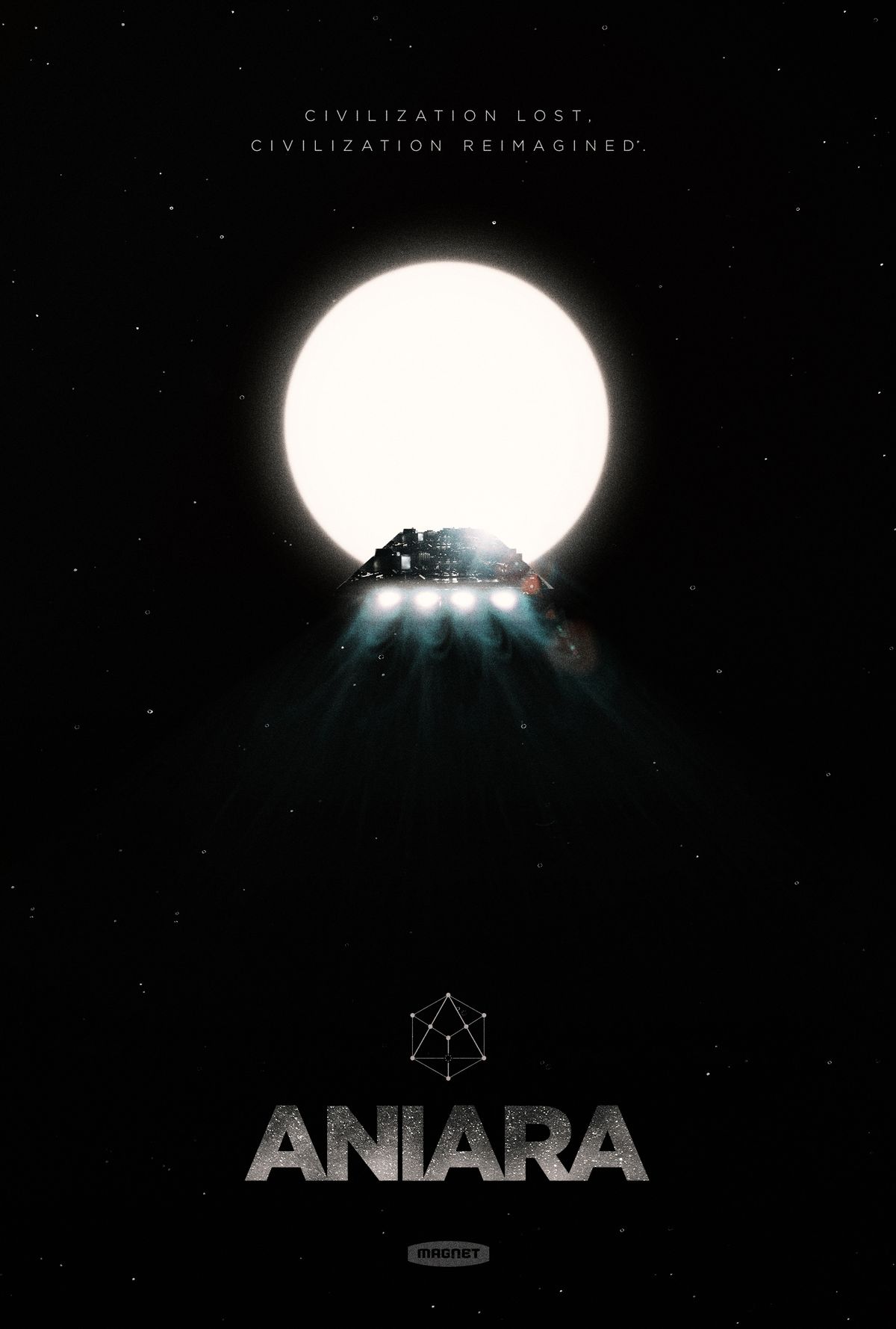 Alternate poster for the new film "Aniara."