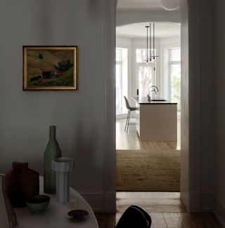 flooring transition ideas by Hendrick Interiors