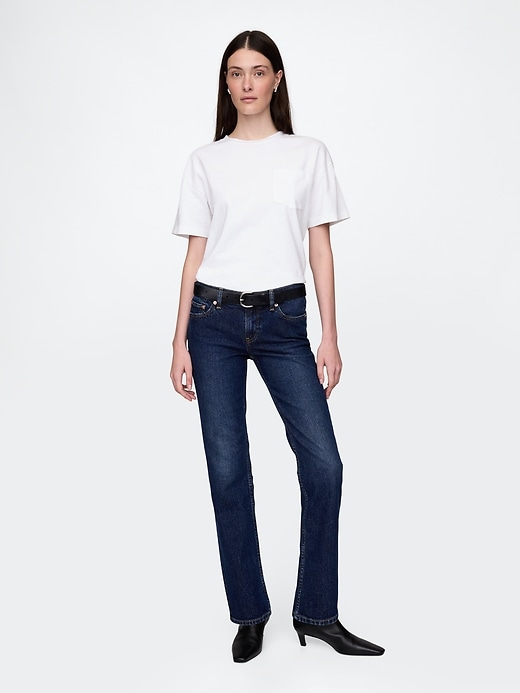 Low Rise '90s Slim Straight Jeans