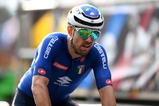 Sonny Colbrelli (Italy) finishes 10th at the 2021 World Championships in Flanders Belgium