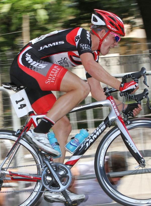 Fourth generation cyclist Jackie Simes (Jamis-Sutter Home) continues his second year as a pro - keeps the family tradition going.