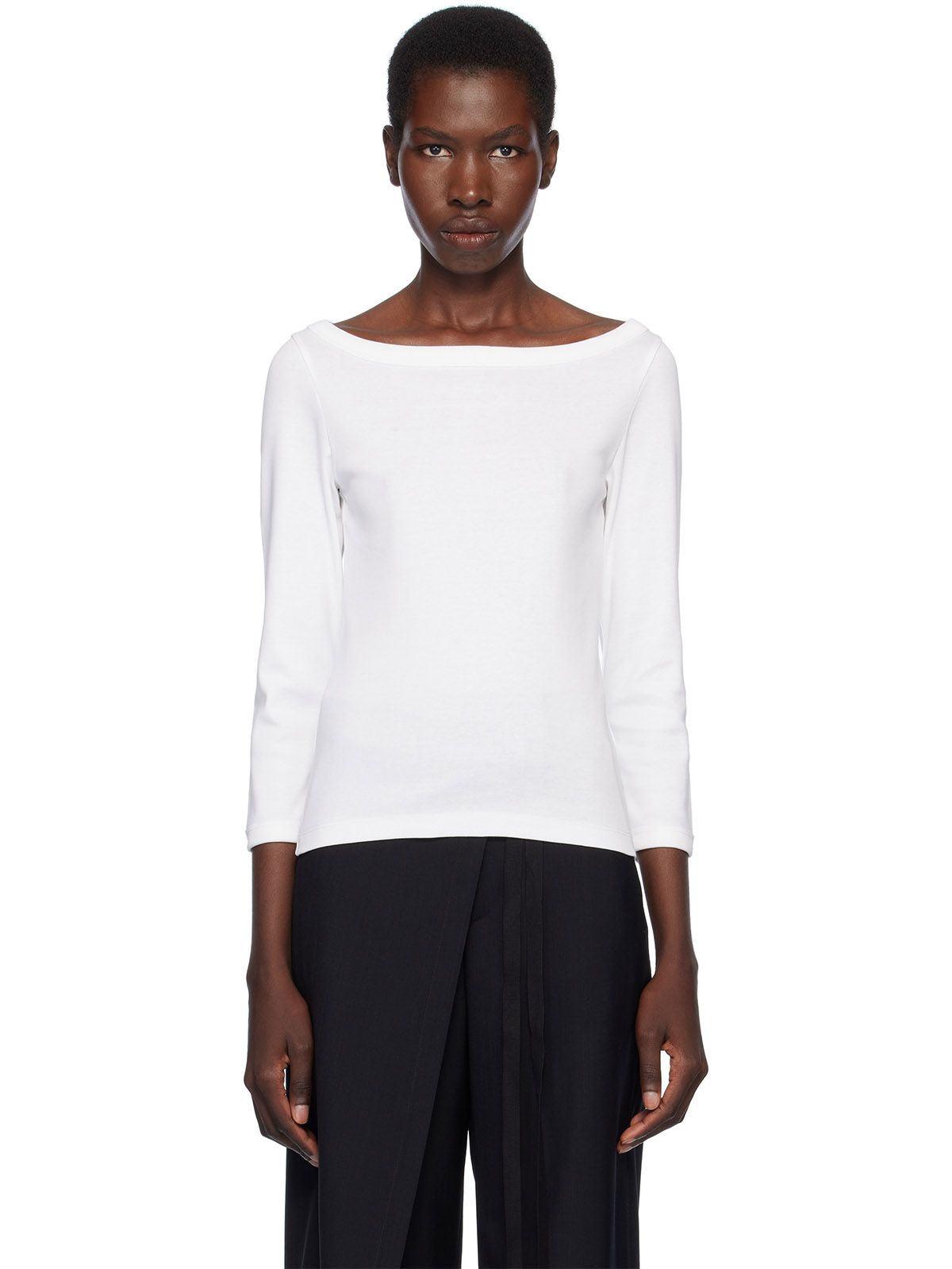 White Steffi T-Shirt