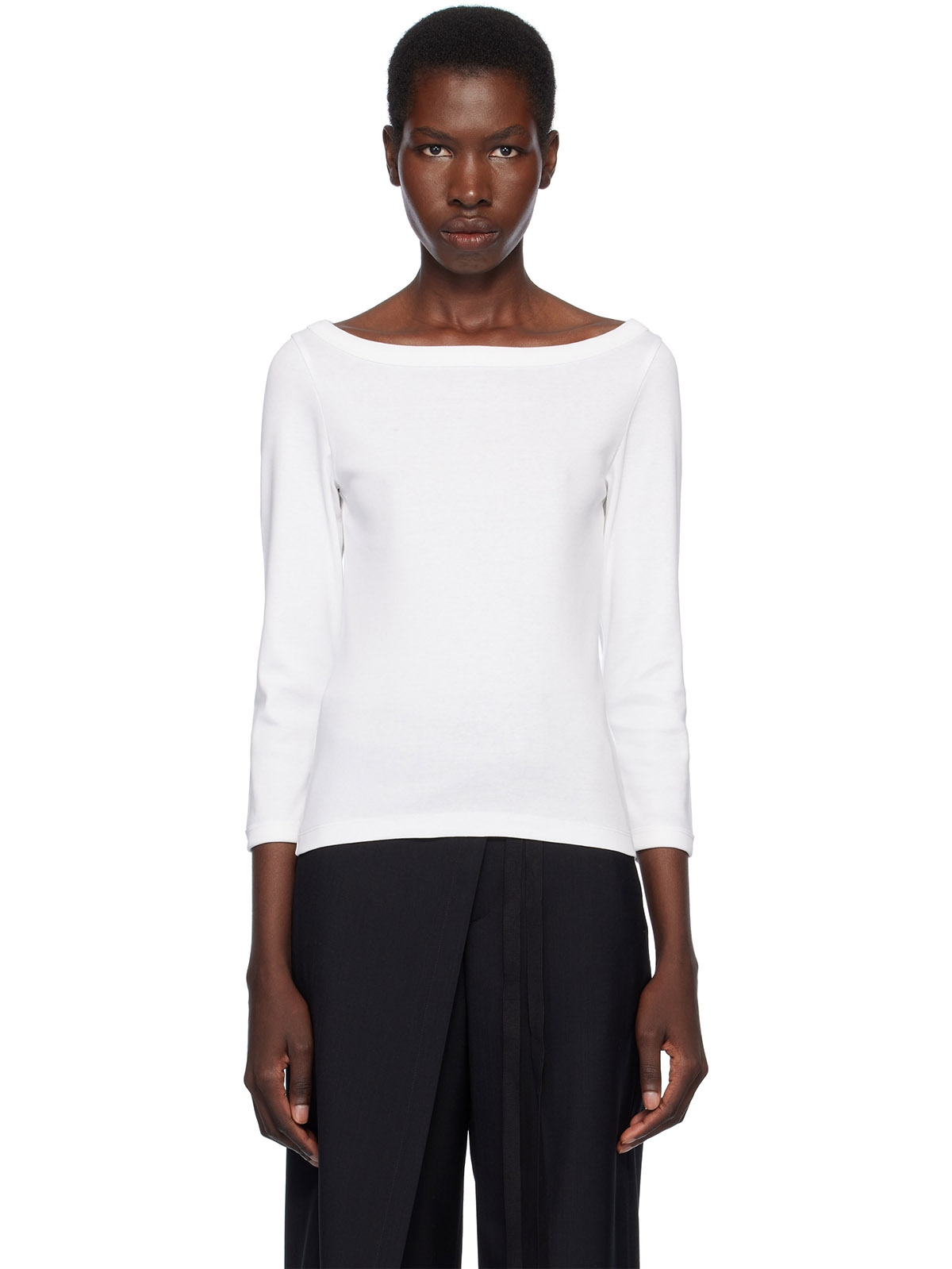 White Steffi T-Shirt