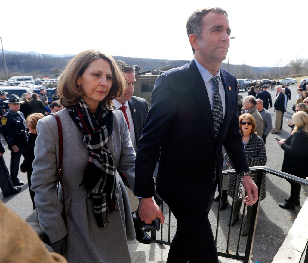 Virginia Gov. Ralph Northam and his wife Pam