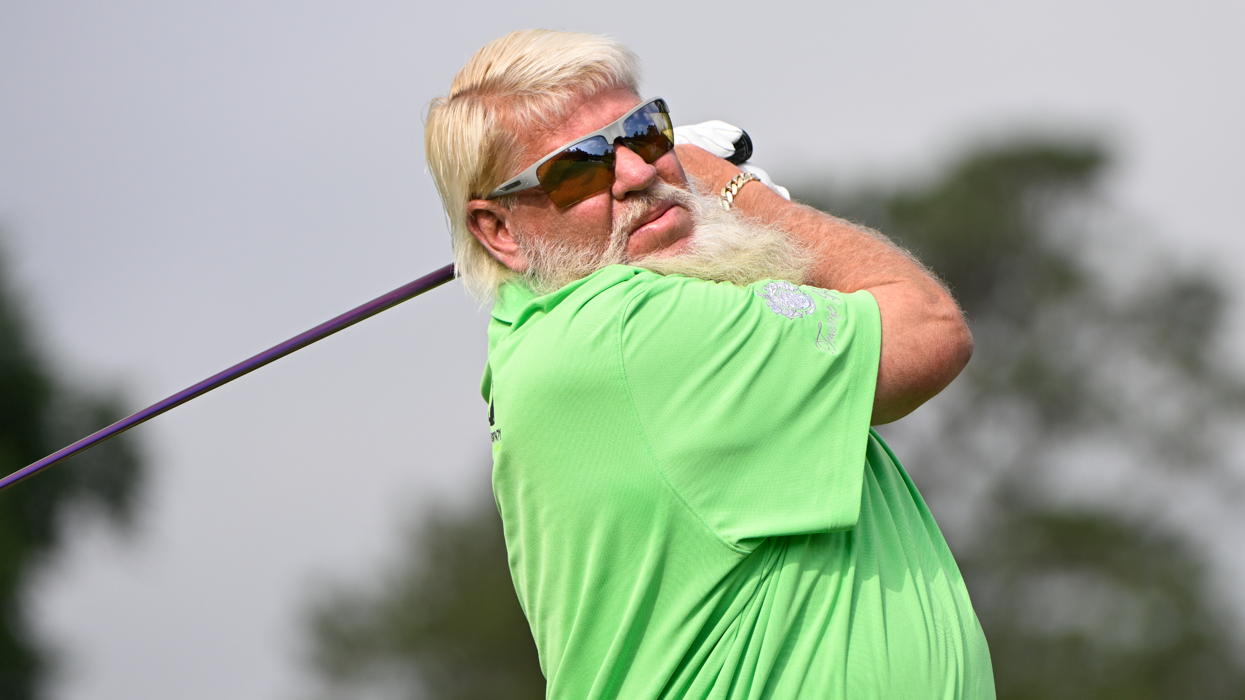 John Daly takes a shot at the Insperity Invitational