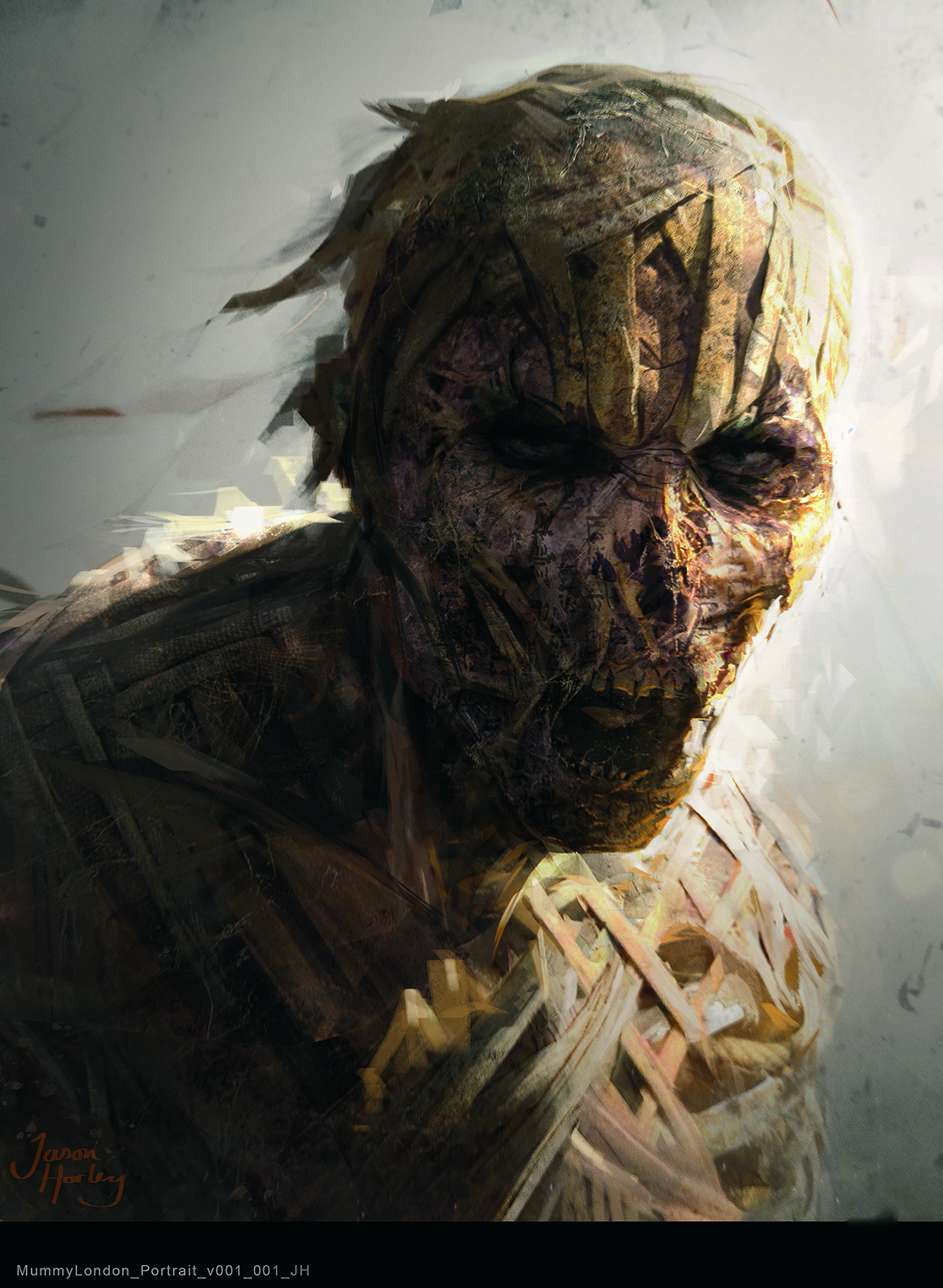 Concept art for The Mummy by Industrial Light &amp;amp; Magic